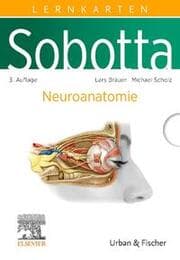 Cover von Sobotta Lernkarten Neuroanatomie