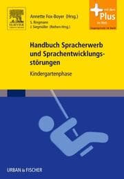 Cover von Handbuch Spracherwerb und Sprachentwicklungsstörungen: Kindergartenphase