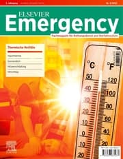 Cover von Elsevier Emergency. Thermische Notfälle. 3/2022
