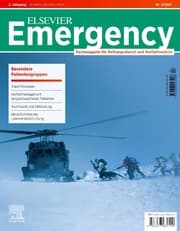 Cover von Elsevier Emergency. Besondere Patientengruppen. 04/2021