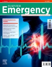 Cover von ELSEVIER Emergency. Kardiozirkulatorische Notfälle. 5/2023