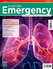 Cover von ELSEVIER Emergency. Atemwege und Atemwegsmanagement. 2/2024: Fachmagazin für Rettungsdienst und Notfallmedizin
