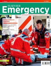 Cover von ELSEVIER Emergency. Notfallmedizinische Kasuistiken. 4/2024: Fachmagazin für Rettungsdienst und Notfallmedizin