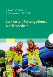 Cover von Lernkarten Rettungsdienst - Notfallmedizin