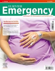 Cover von ELSEVIER Emergency. Gynäkologische Notfälle. 3/2025: Fachmagazin für Rettungsdienst und Notfallmedizin
