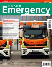Cover von ELSEVIER Emergency. Sekundärtransporte. 5/2025