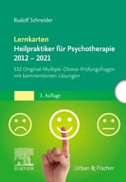 Cover von Lernkarten Heilpraktiker für Psychotherapie 2012-2021