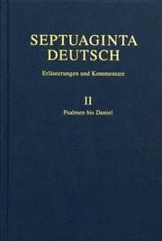 Cover von Septuaginta Deutsch 2