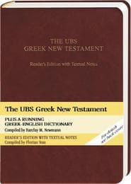 Cover von The UBS Greek New Testament