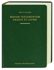 Cover von Novum Testamentum Graece et Latine (Nestle-Aland)