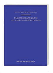 Cover von Novum Testamentum Graece: Das Markusevangelium/The Gospel of Mark
