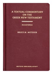 Cover von A Textual Commentary on the Greek New Testament, 2nd ed.