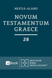 Cover von Novum Testamentum Graece (Nestle-Aland)
