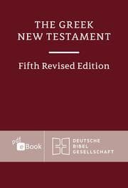 Cover von The Greek New Testament