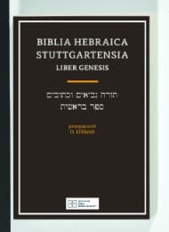 Cover von Biblia Hebraica Stuttgartensia / Liber Genesis