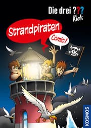Cover von Die drei ??? Kids - Strandpiraten Comic!