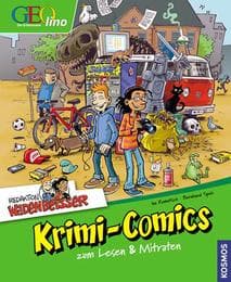 Cover von Krimi-Comics zum Lesen & Mitraten
