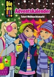 Cover von Die drei Ausrufezeichen Adventskalender - Tatort Weihnachtsmarkt