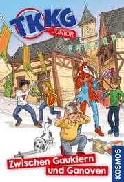 Cover von TKKG Junior, 6, Zwischen Gauklern und Ganoven