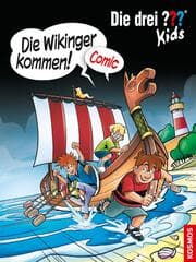 Cover von Die drei ??? Kids, Die Wikinger kommen! (drei Fragezeichen Kids)