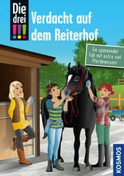 Cover von Die drei !!! - Verdacht auf dem Reiterhof