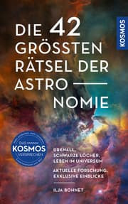 Cover von Die 42 größten Rätsel der Astronomie