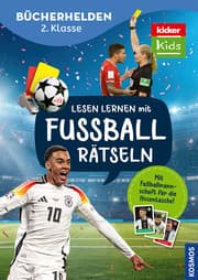 Cover von kicker Kids - Lesen lernen mit Fußballrätseln,