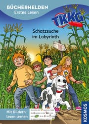 Cover von TKKG Junior - Schatzsuche im Labyrinth