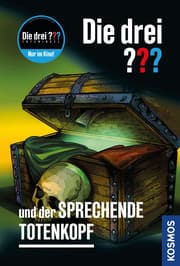 Cover von Die drei ??? 5 und der sprechende Totenkopf