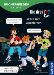 Cover von Die drei ??? Kids - Witze zum Lesenlernen