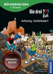 Cover von Die drei ??? Kids - Achtung, Goldräuber!
