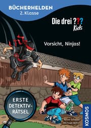 Cover von Die drei ??? Kids,- Vorsicht, Ninjas!