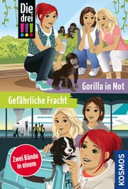 Cover von Die drei !!! - Gefährliche Fracht/Gorilla in Not