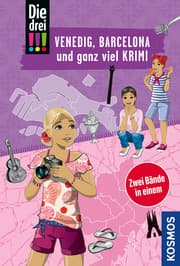 Cover von Die drei !!! - Venedig, Barcelona und ganz viel Krimi