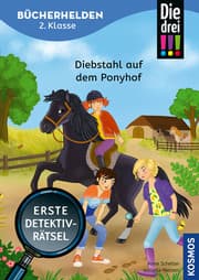 Cover von Die drei !!! - Diebstahl auf dem Ponyhof