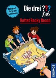 Cover von Die drei ??? Kids, Rettet Rocky Beach (drei Fragezeichen Kids)
