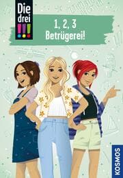 Cover von Die drei !!!, 1,2,3 - Betrügerei! (drei Ausrufezeichen)