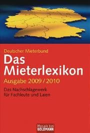 Cover von Das Mieterlexikon 2009/2010