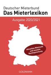 Cover von Das Mieterlexikon - Ausgabe 2020/2021