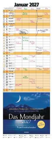Cover von Das Mondjahr 2027 - Familienkalender