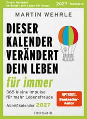 Cover von Dieser Kalender verändert dein Leben für immer 2027