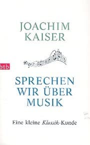 Cover von Sprechen wir über Musik