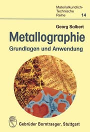 Cover von Metallographie