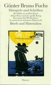 Cover von Hörspiele und Schriften, Briefe und Materialien