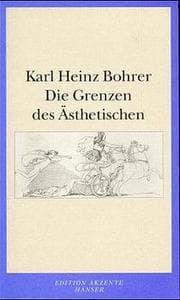 Cover von Die Grenzen des Ästhetischen