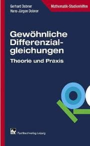 Cover von Gewöhnliche Differenzialgleichungen