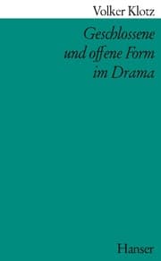 Cover von Geschlossene und offene Form im Drama