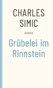 Cover von Grübelei im Rinnstein
