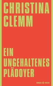 Cover von Ein ungehaltenes Plädoyer