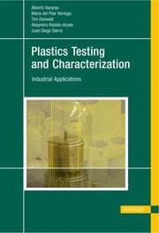 Cover von Plastics Testing and Characterization